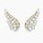 Angel Wing Diamond Crawler Earrings
