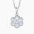 Floral Diamond Pendant and Chain