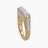Percy Side Band Ring with Mother of Pearl in 14K Gold