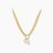 Cuban Link Pearl Toggle Necklace