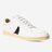 White Leather Black Horn Nomad Classic Unisex Sneakers