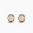 Rosette Stud Earring (Medium) - 14k Gold, Opal & Champagne Diamonds