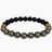 Inhale Clarity Bracelet | Pyrite, Onyx