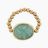 Gold Filled Beaded Amazonite Ring