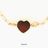 Mia Gemstone Heart Necklaces Birthstones