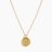 Ancient Gold Coin Necklace