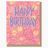 Colorful Classics Happy Birthday Greeting Card