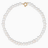 Chunky pearl necklace