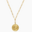 Strength Lion Coin Necklace