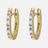 The Huggie Baguette Earrings