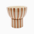 Kaya Striped 2-Piece Ceramic Bowl Planter by Justina Blakeney