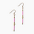 Sprinkles Earrings-Hot Pink