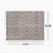 Louise Glam Fuzzy Fabric Throw Blanket, Patterned Light Brown