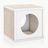 Katsquare Cube Scratching Post, White (New Color)