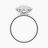 GIA Certificate 1.01 Carat Oval F VS1 Diamond Engagement Ring