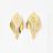 Botanical leaf Stud Earrings- WS
