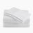 415 Thread Count Percale Bed Sheet Set | White