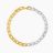 Jenna Link Chain Necklace- Two Tone