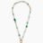 14K 19.5" 8-9MM Baroque Freshwater Pearl & Gem Sweet Maisy #5 Necklace