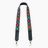 Mai Woven Bag Strap - Multi with Black Leather