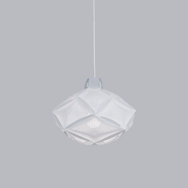 Geometric White Pendant Lamp | Airy RI20
