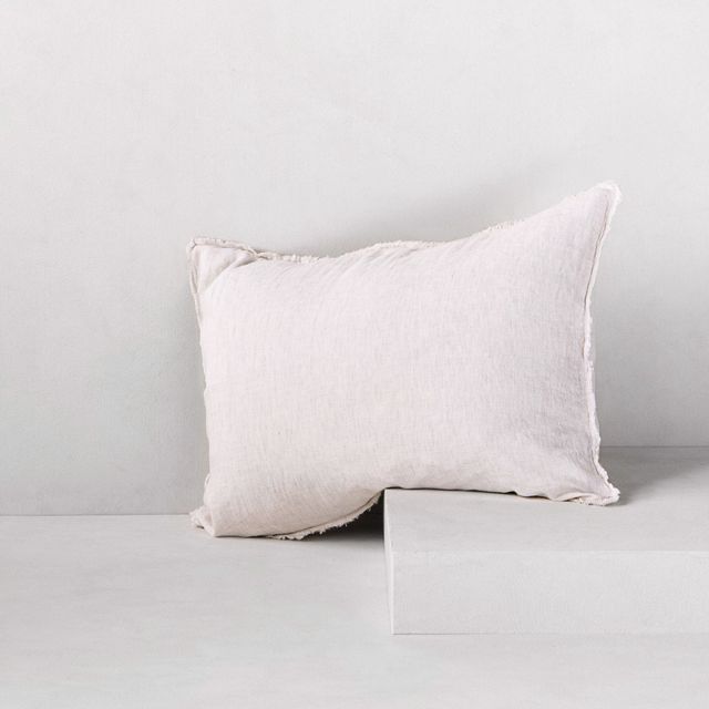 Flocca Linen Pillowcase - Petra