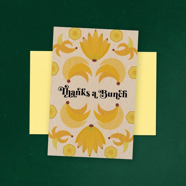 Thanks a Bunch – Thank You Card