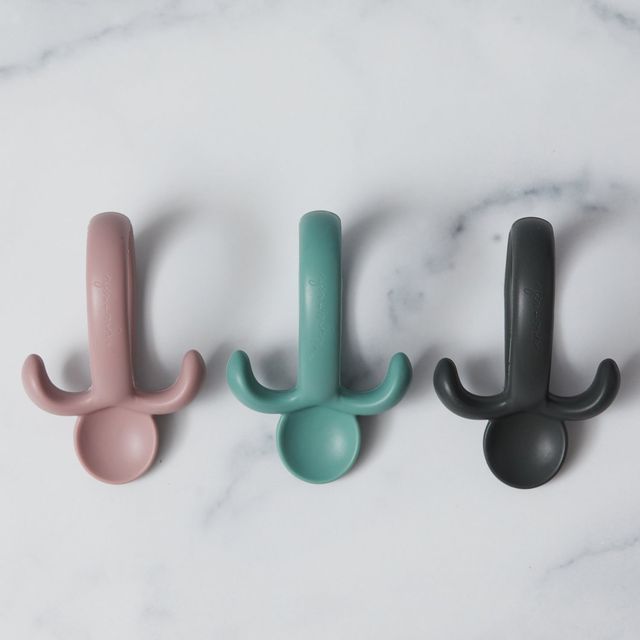 Silicone Bowl + Spoon Set, Pepper