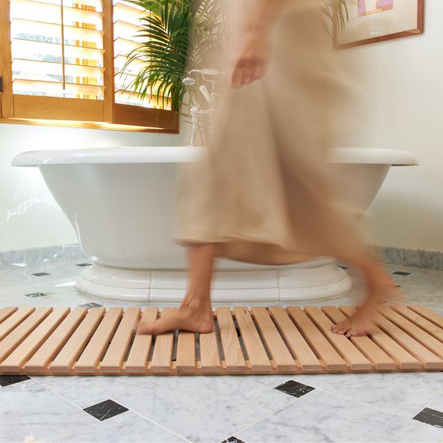 Wooden Bath Mat