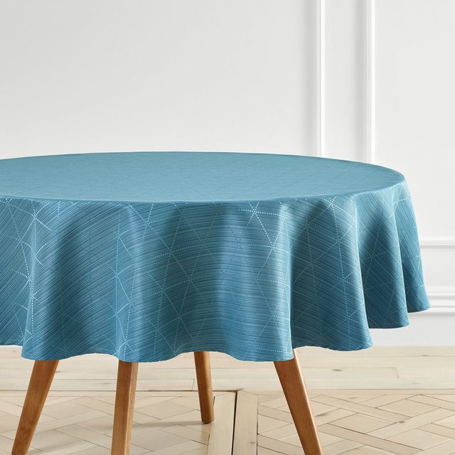 Emerson Diamond Jacquard Tablecloth