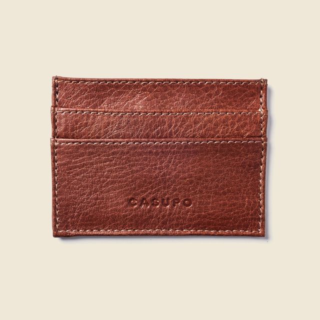Slim Card Holder Wallet - Chocolate