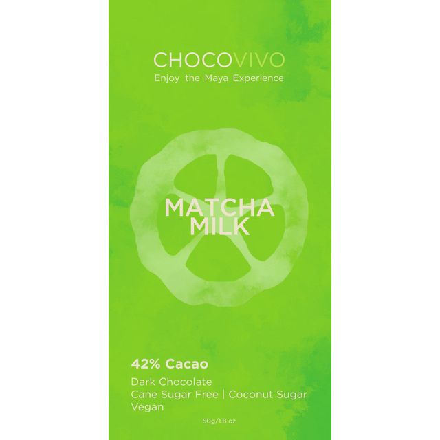 Matcha Green Tea Vegan White Chocolate Bar