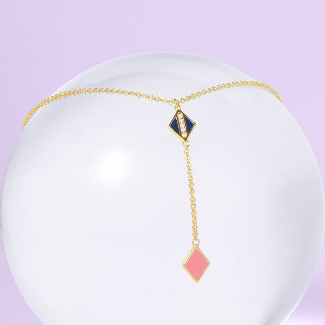 Harlequin Diamond Necklace