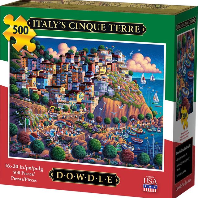 Italy's Cinque Terre - 500 Piece