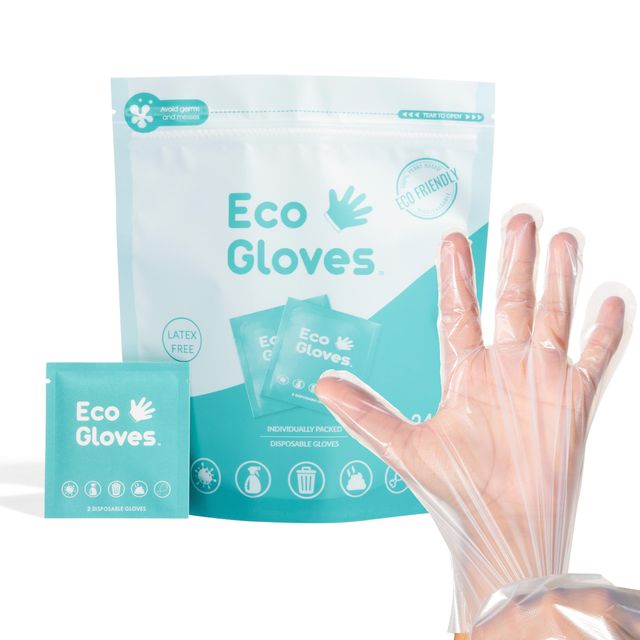 Individually Wrapped Compostable Disposable Gloves