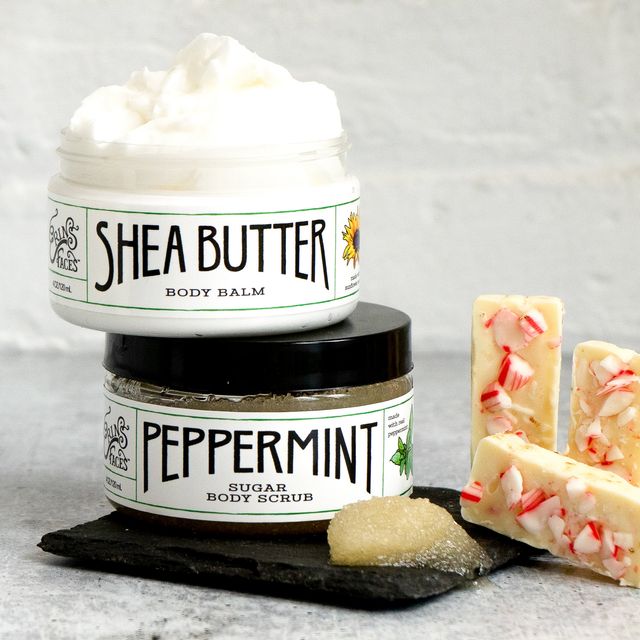 Peppermint & Cream Gift Set