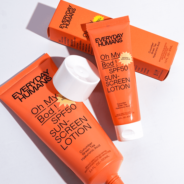 Oh My Bod! SPF50 Sunscreen Lotion