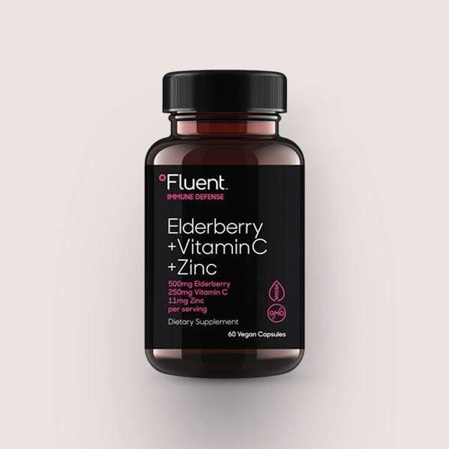 Elderberry, Vitamin C + Zinc Immunity Capsules