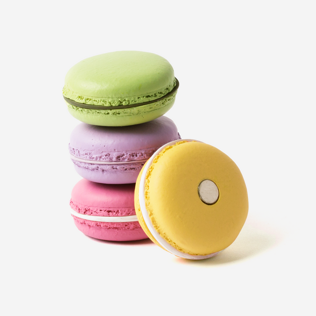 Macaron Magnets Set Of Four Assorted Colors
