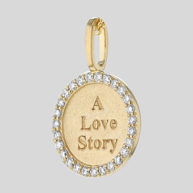 The Noémie "A Love Story" Diamond Medallion