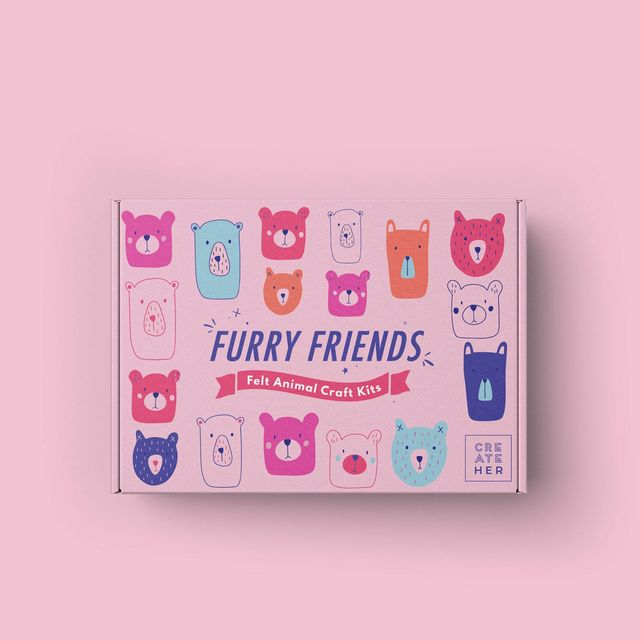 Furry Friends Felt Craft Kits