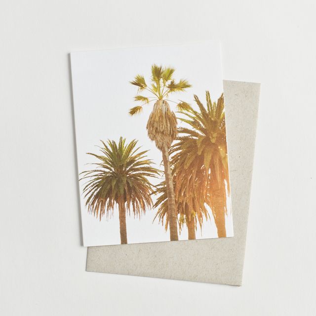 Golden Palms Card