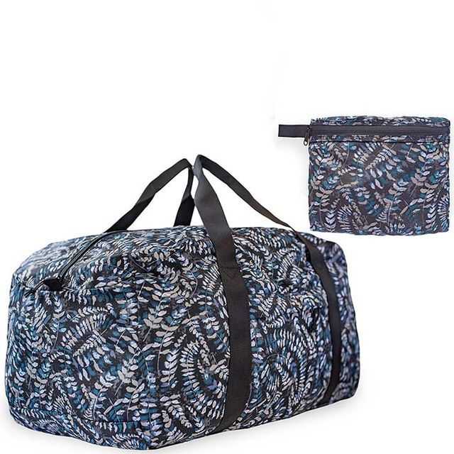 Packable Duffel Bags: Blue Print