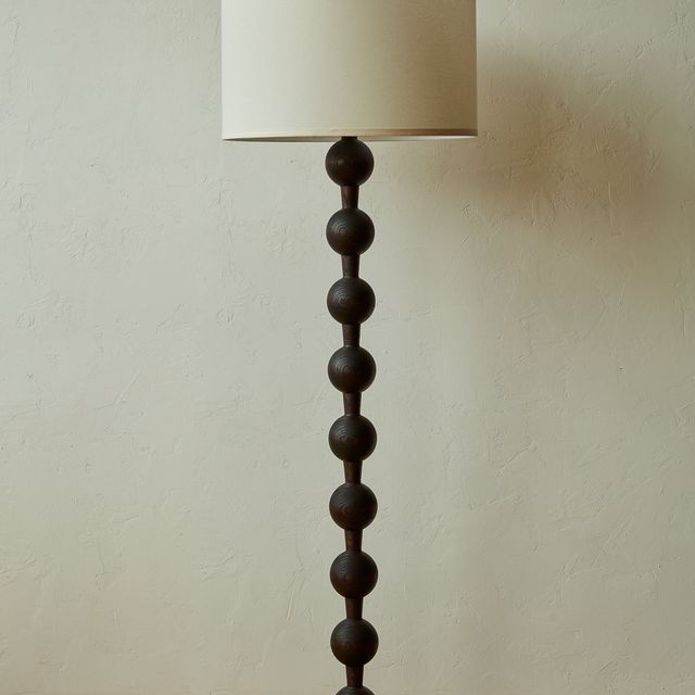 Hugo Barbell Floor Lamp - Dark Wash