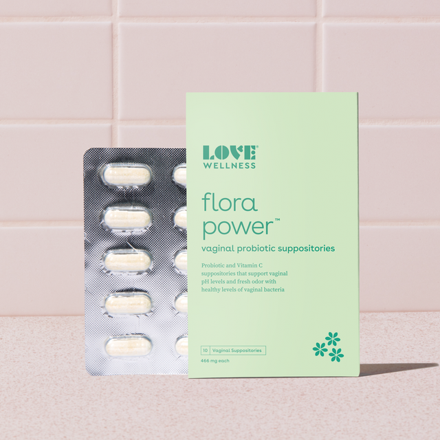 Flora Power Vaginal Probiotic Suppositories