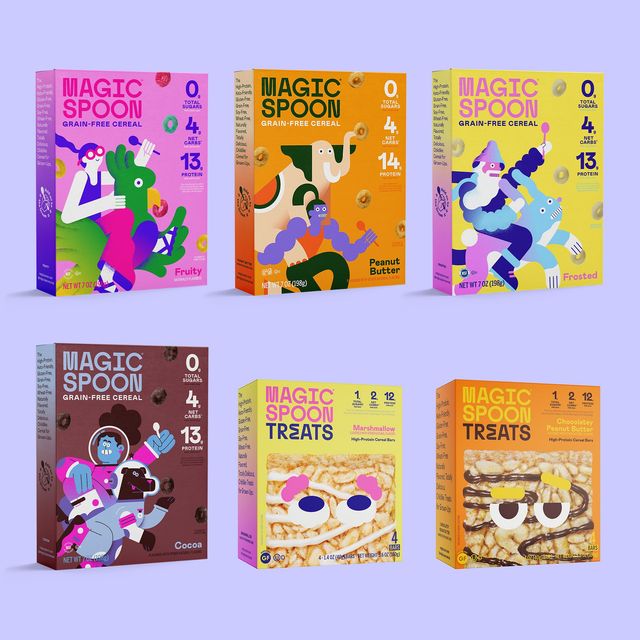 THE GO-TO BUNDLE - 16 cereal treats  (4 boxes) + 4 Boxes of Cereal
