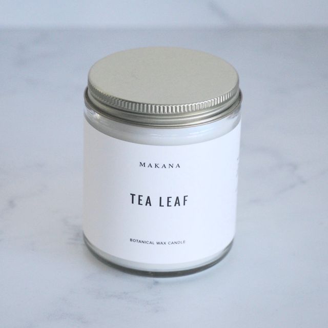 Tea Leaf - Modern Apothecary Jar Candle