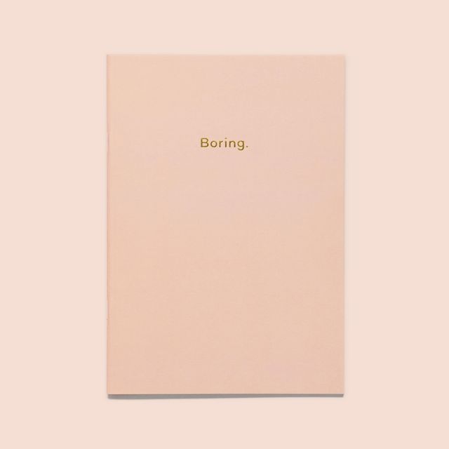 Boring notebook