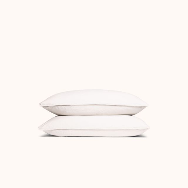 Pillowcase Set Sateen - White, Standard