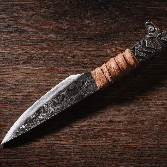 Boar's Head Knife - 5.5" Blade (12 cm)